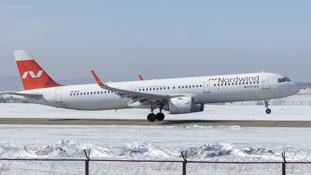 VQ-BJC:Airbus A321:Nordwind Airlines
